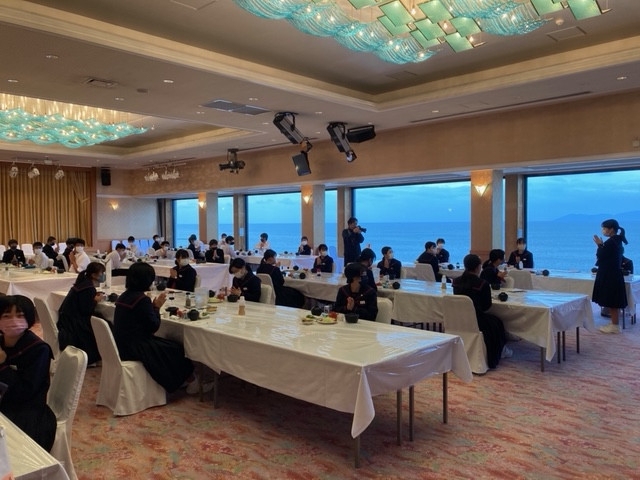 ２日目の朝をみんな元気に迎えました