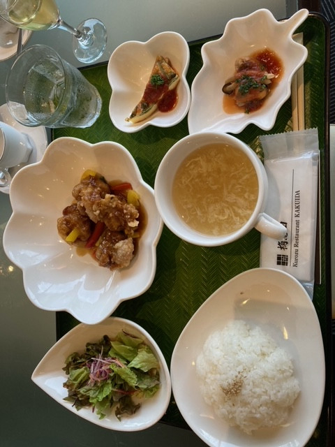 黒酢の里で昼ごはん