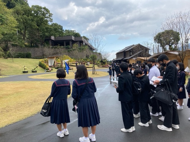 仙巌園の菊まつり